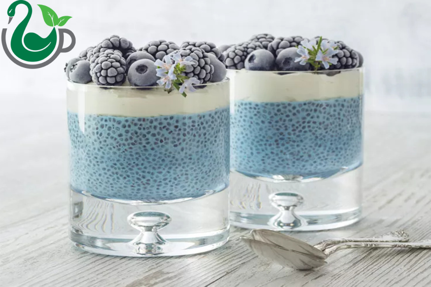 Blueberry-and-chia-seeds-pudding